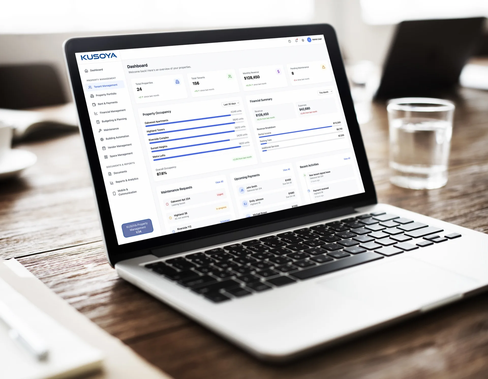PropTech System Dashboard
